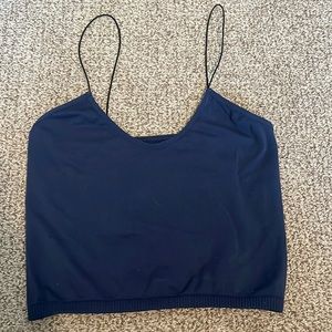 Free people navy blue tank